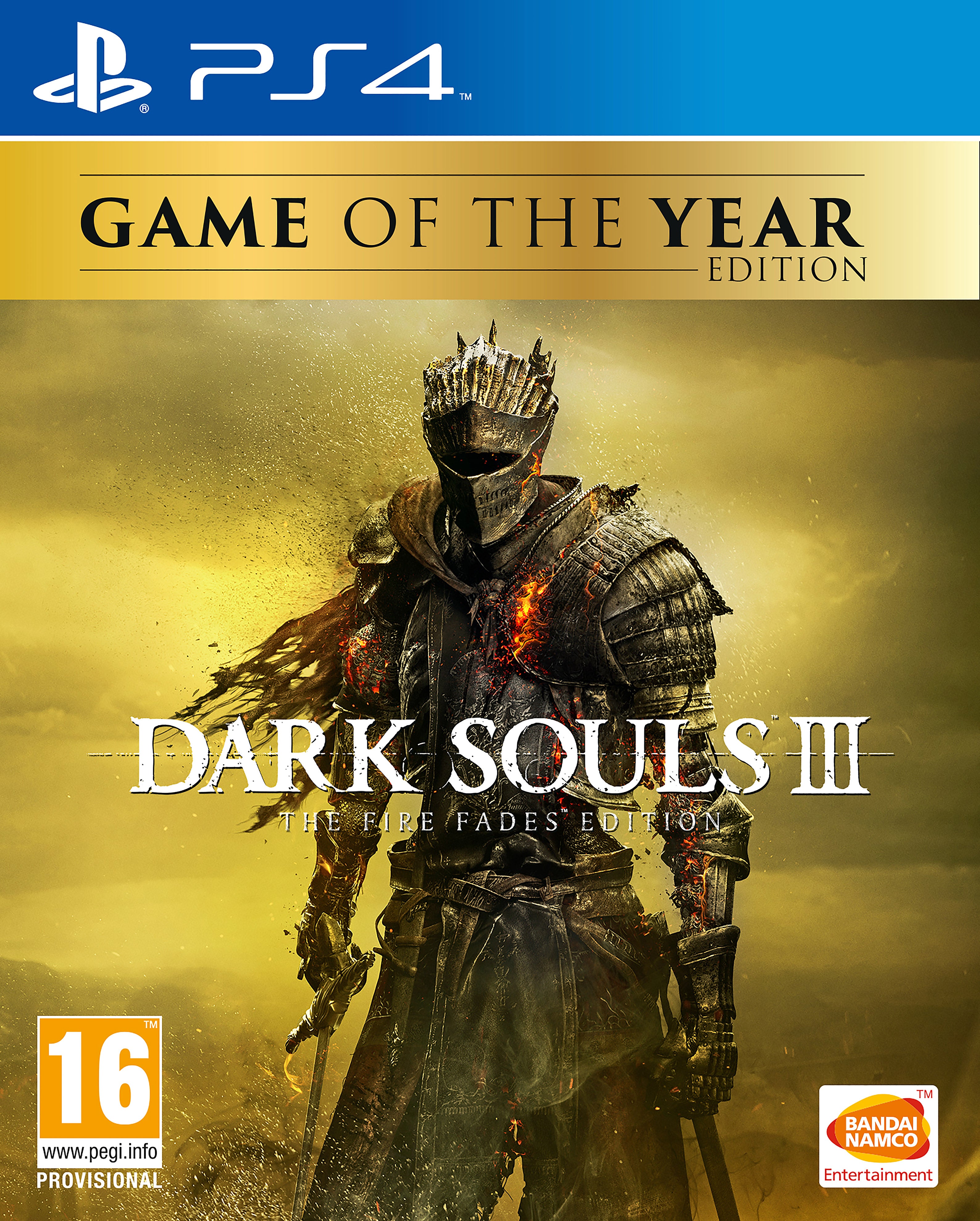 Dark Souls 3 Fire Fades Goty - PlayStation 4