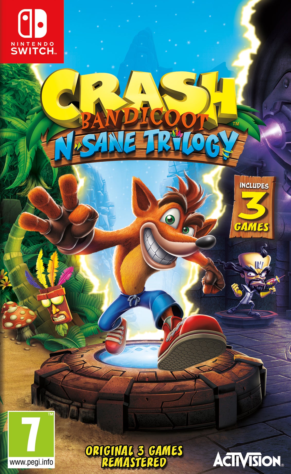Crash Bandicoot N Sane Trilogy - Nintendo Switch