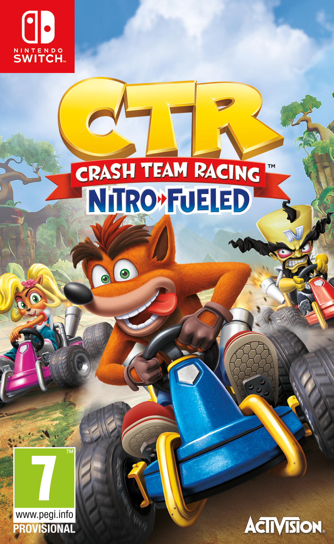 Crash Team Racing Nitro Fueled - Nintendo Switch