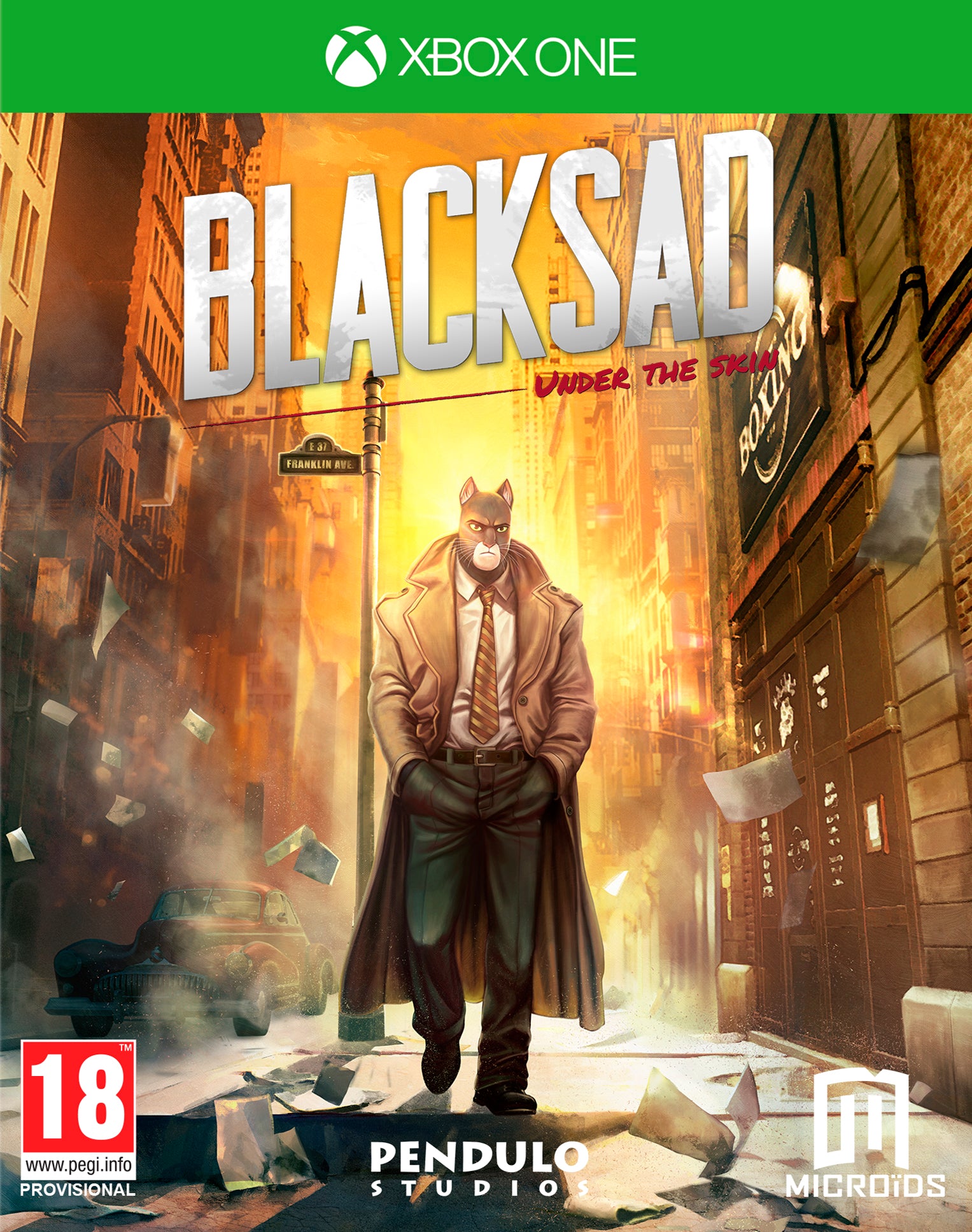 Blacksad The Skin  - Microsoft Xbox One