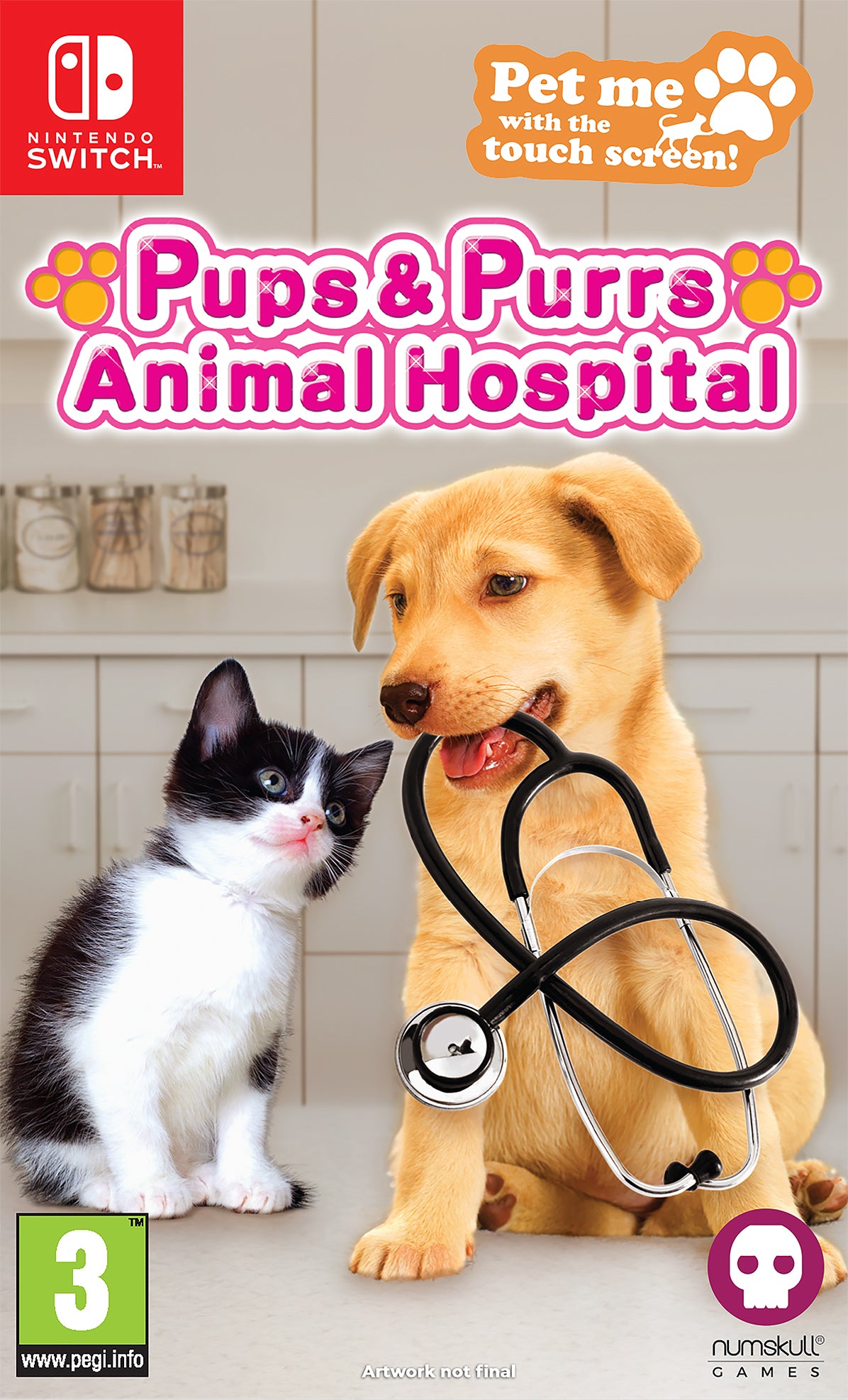 Pups & Purrs Animal Hospital  - Nintendo Switch