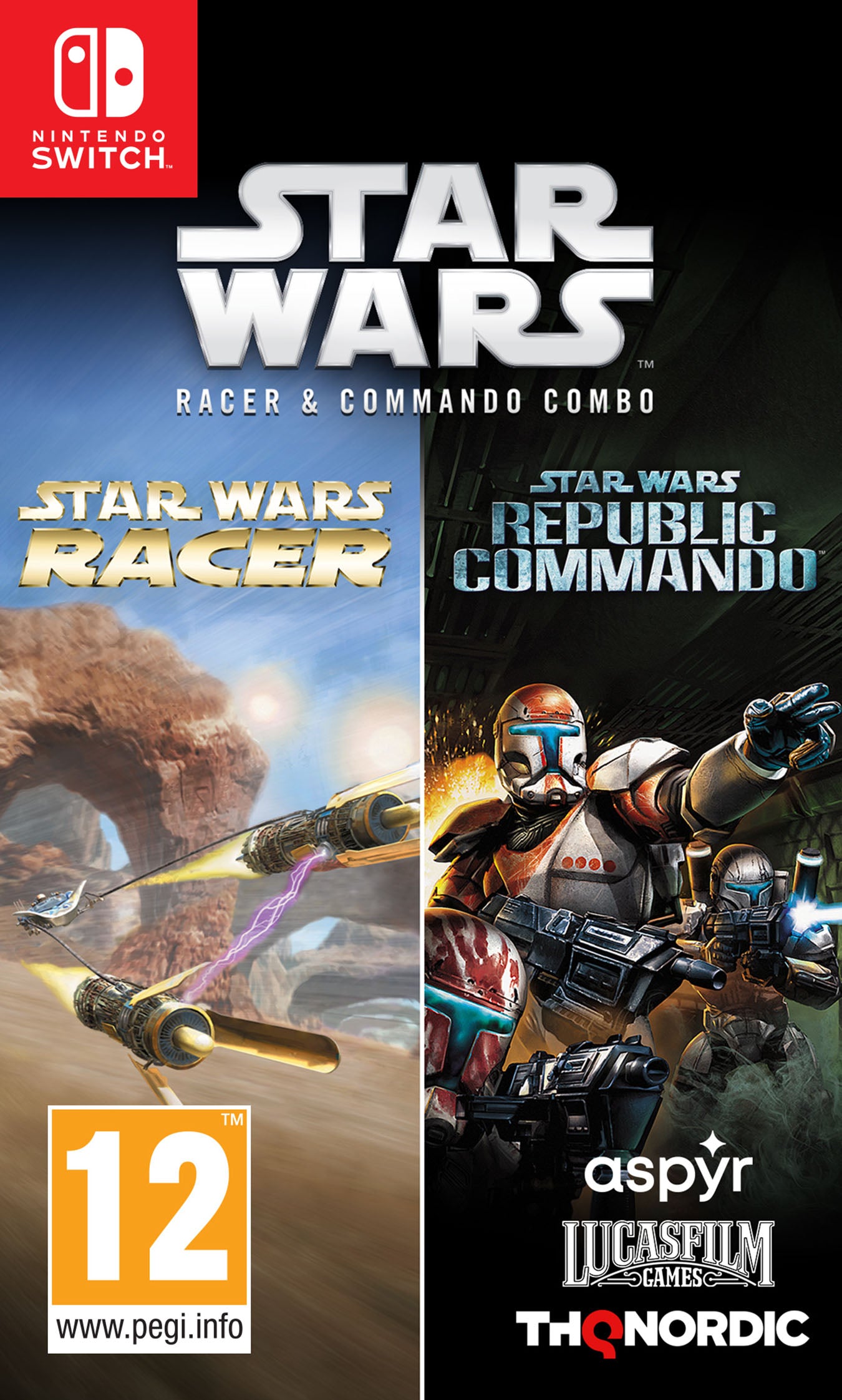 Star Wars Racer Commando Combo - Nintendo Switch