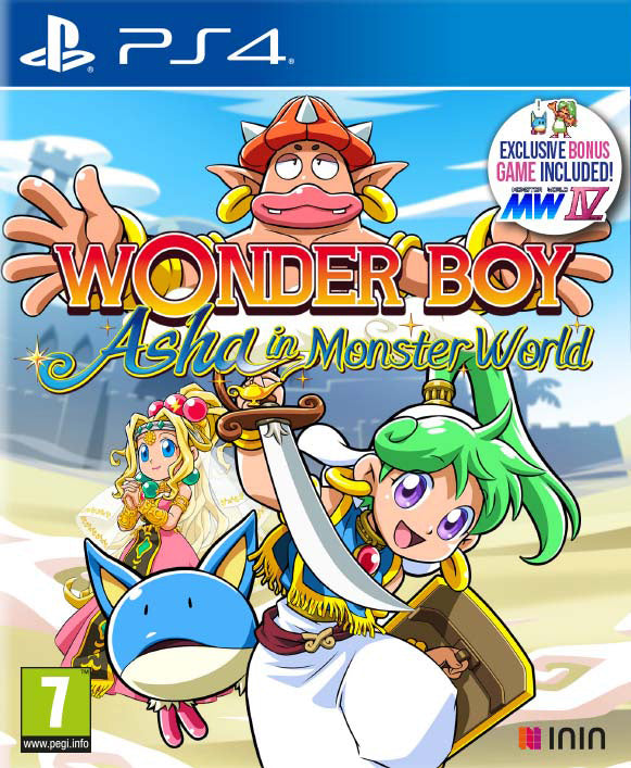Wonder Boy Asha In Monster Wld