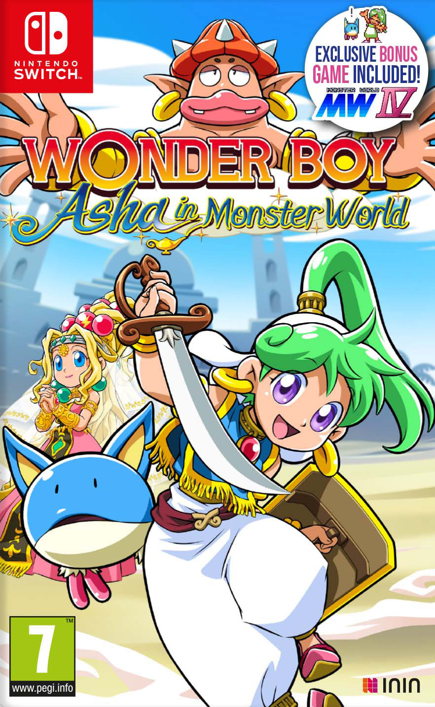 Wonder Boy Asha In Monster Wld - Nintendo Switch