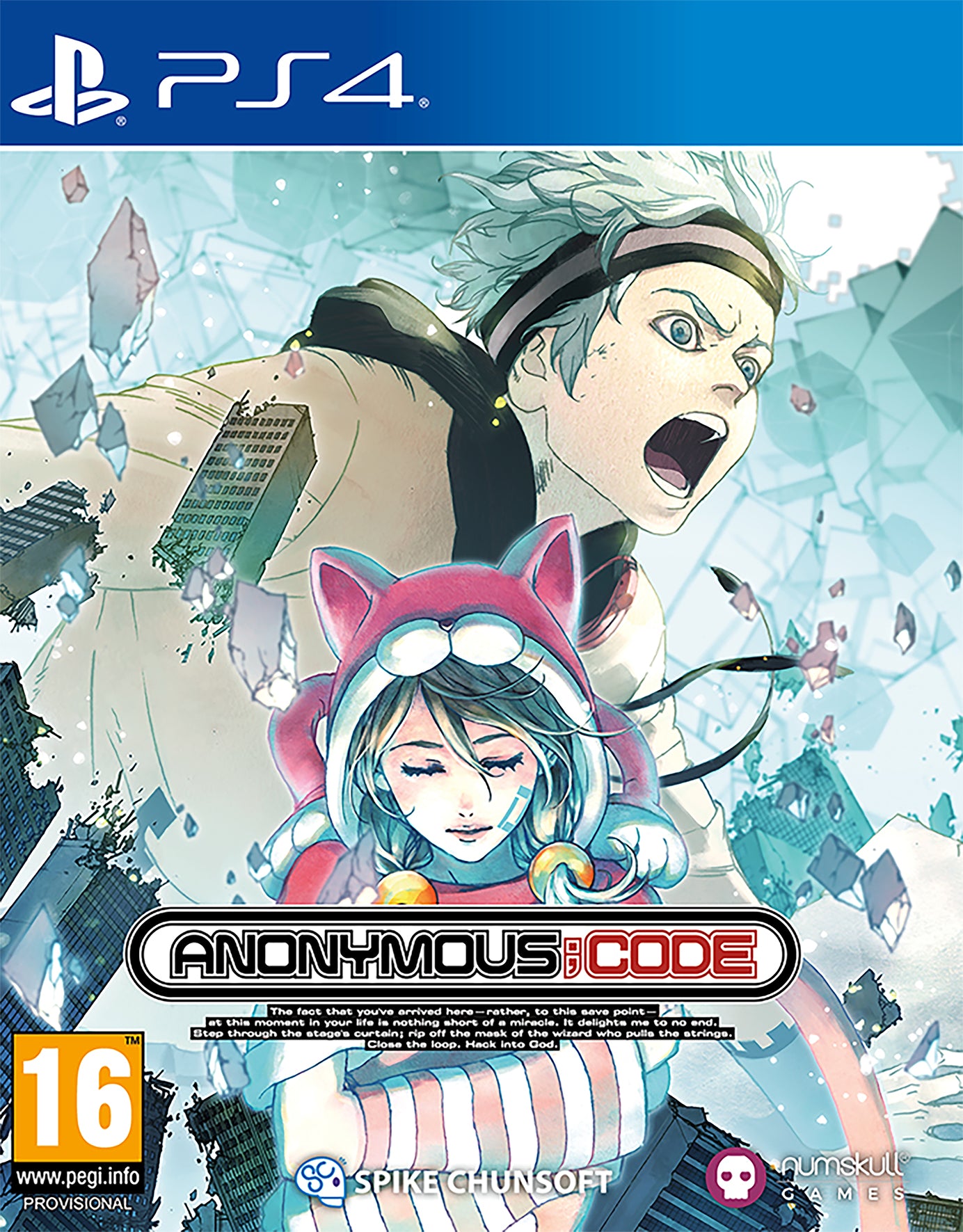 Anonymous Code Steelbook Le  - PlayStation 4