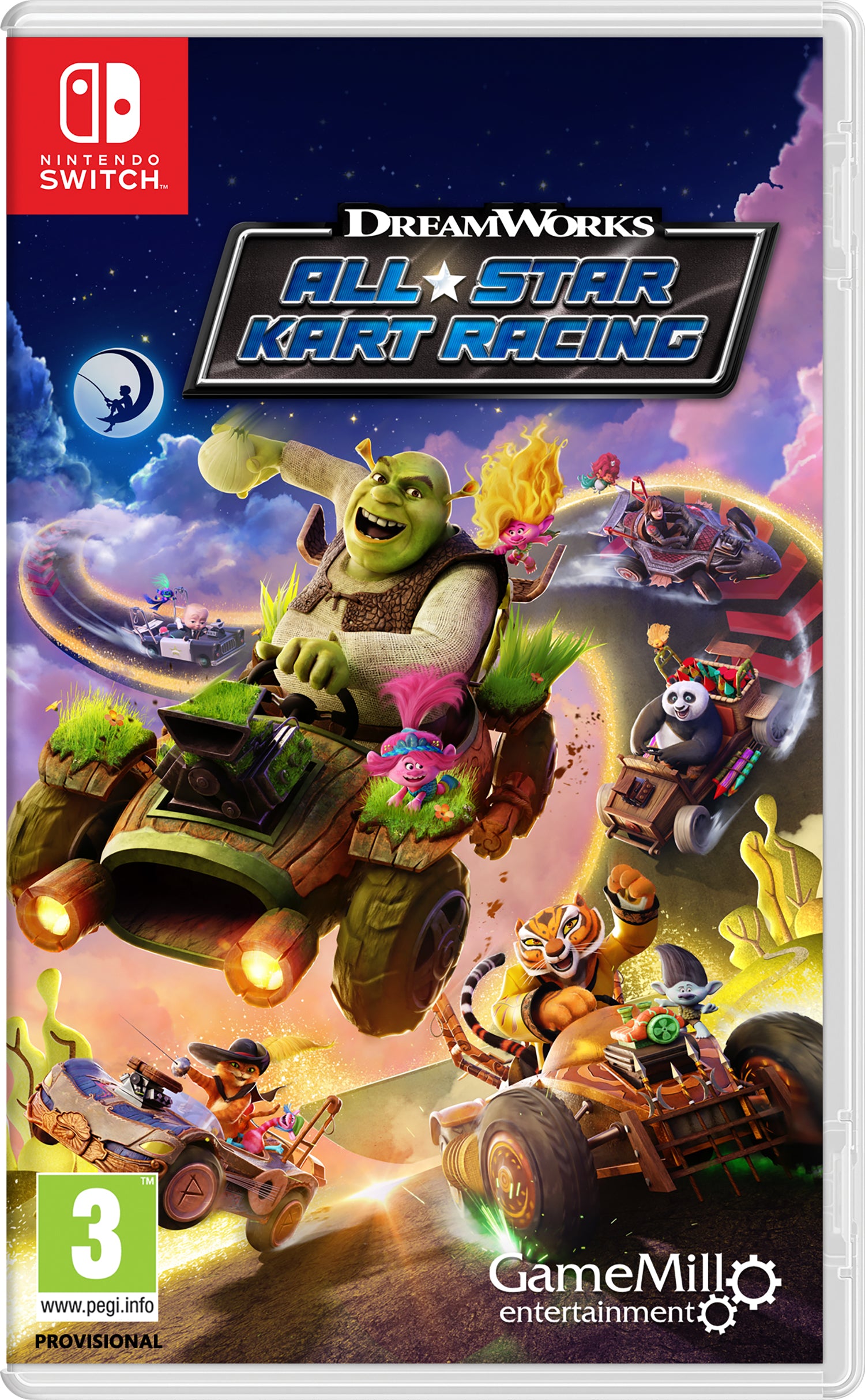 Dreamworks All Star Kart Racin
