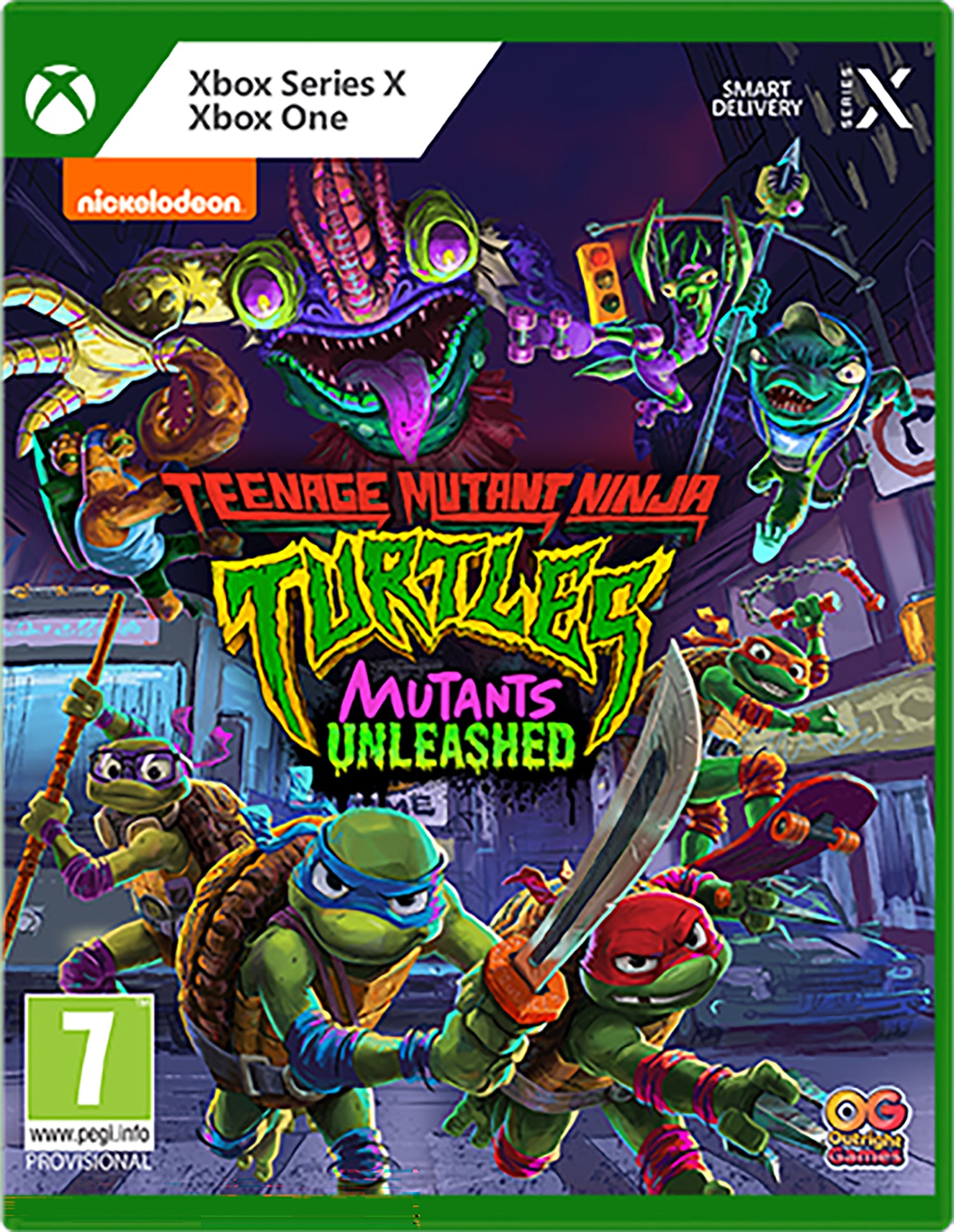 Tmnt Mutants Unleashed - Microsoft Xbox SX