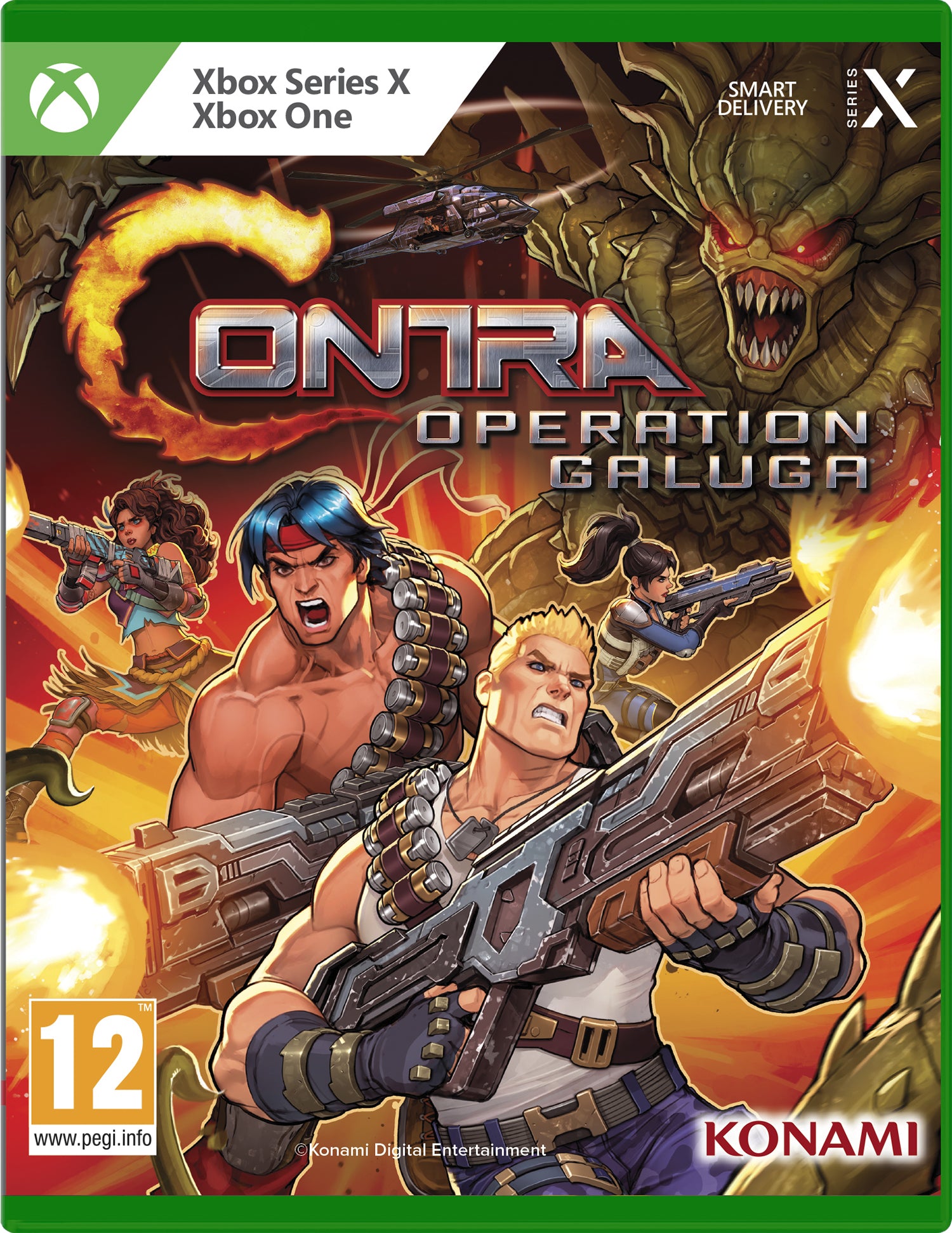 Contra Operation Galuga  - Microsoft Xbox SX