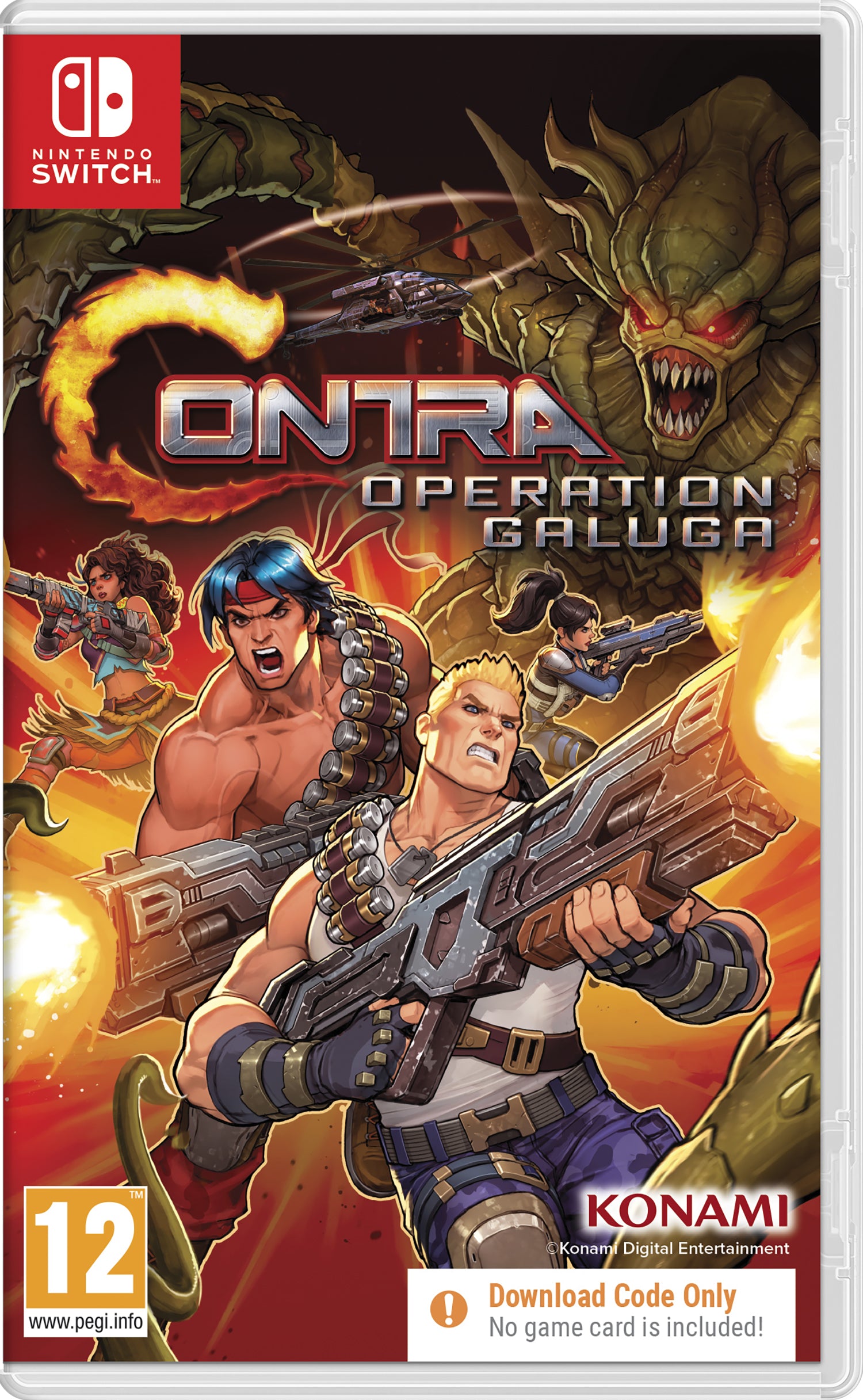 Contra Operation Galuga Cib  - Nintendo Switch