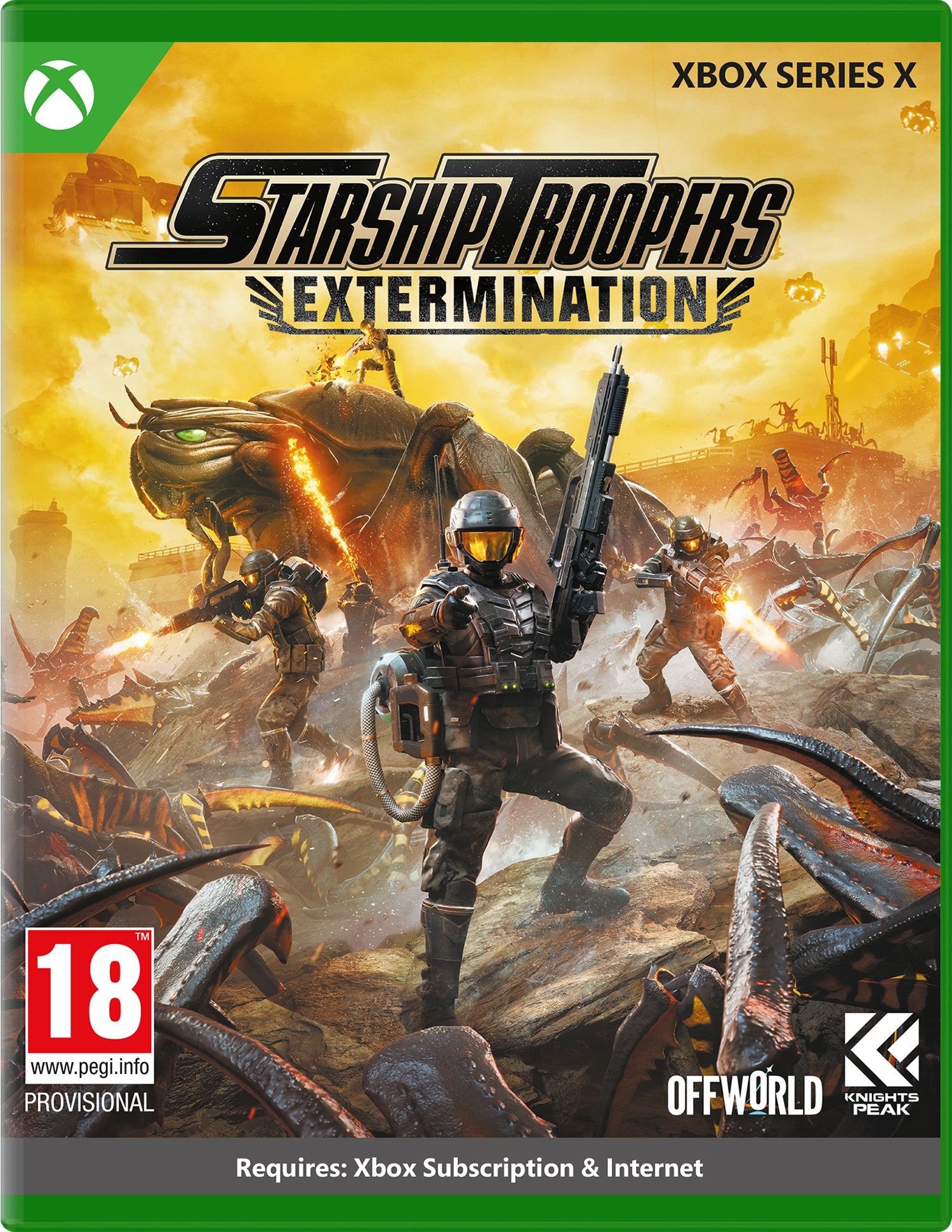 Starship Troopers Exterminati - Microsoft Xbox SX