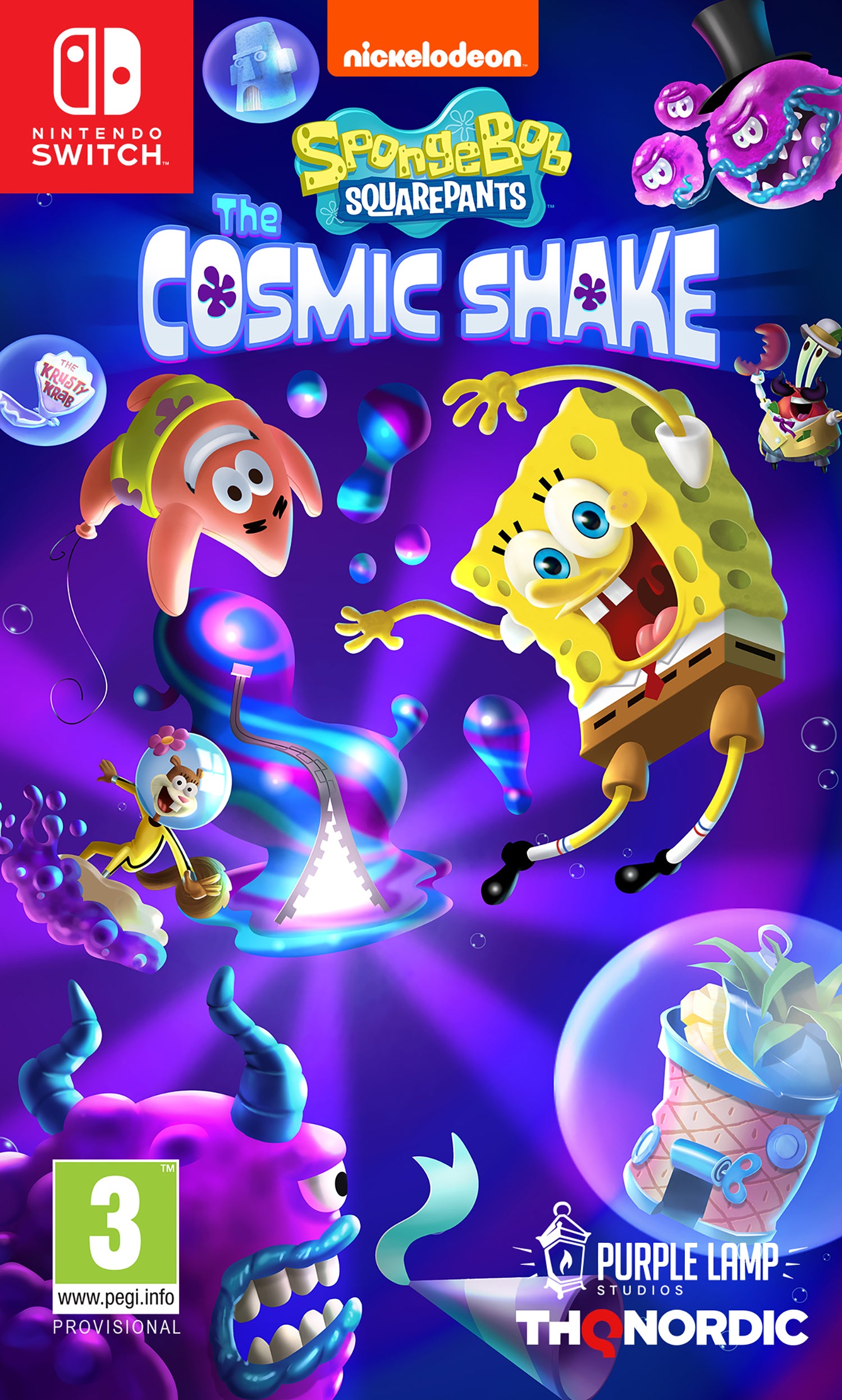 Spongebob Sp Cosmic Shake - Nintendo Switch