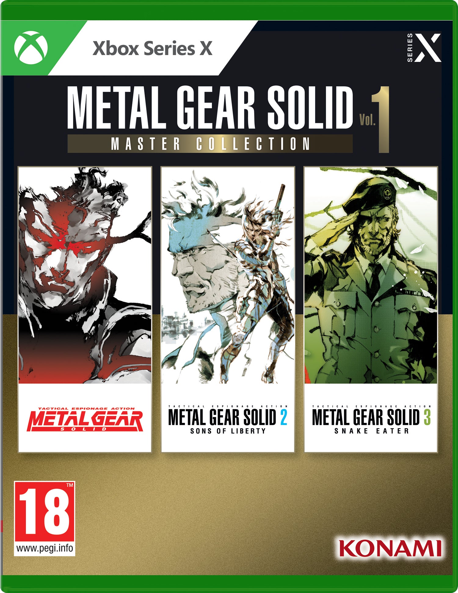 Metal Gear Solid Master Col V1