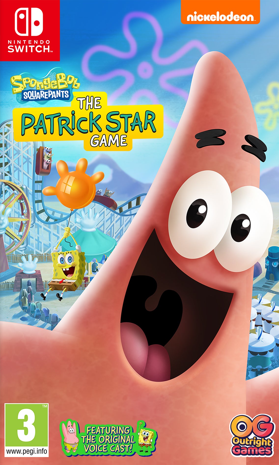 Spongebob Patrick Star Game - Nintendo Switch