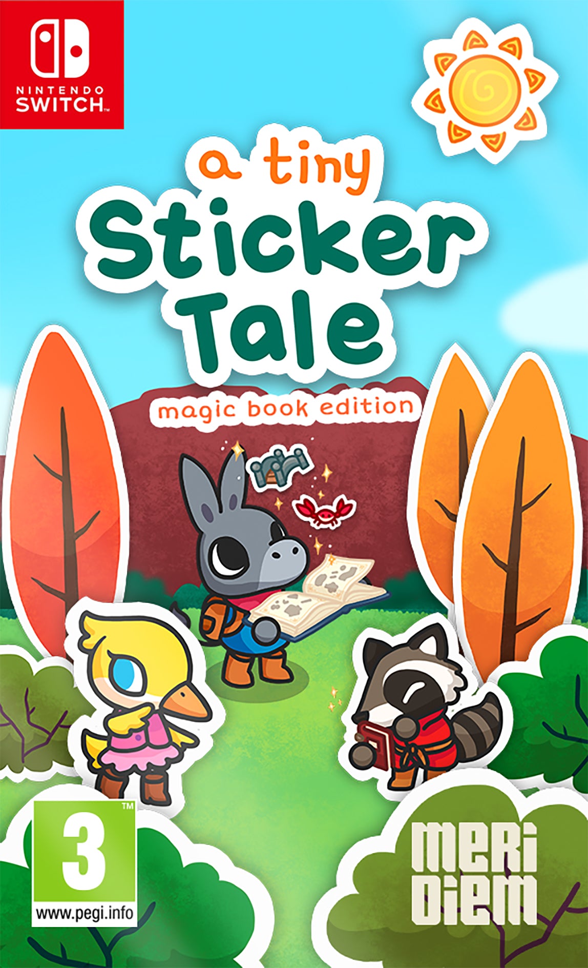 Tiny Sticker Tale Magic Book - Nintendo Switch