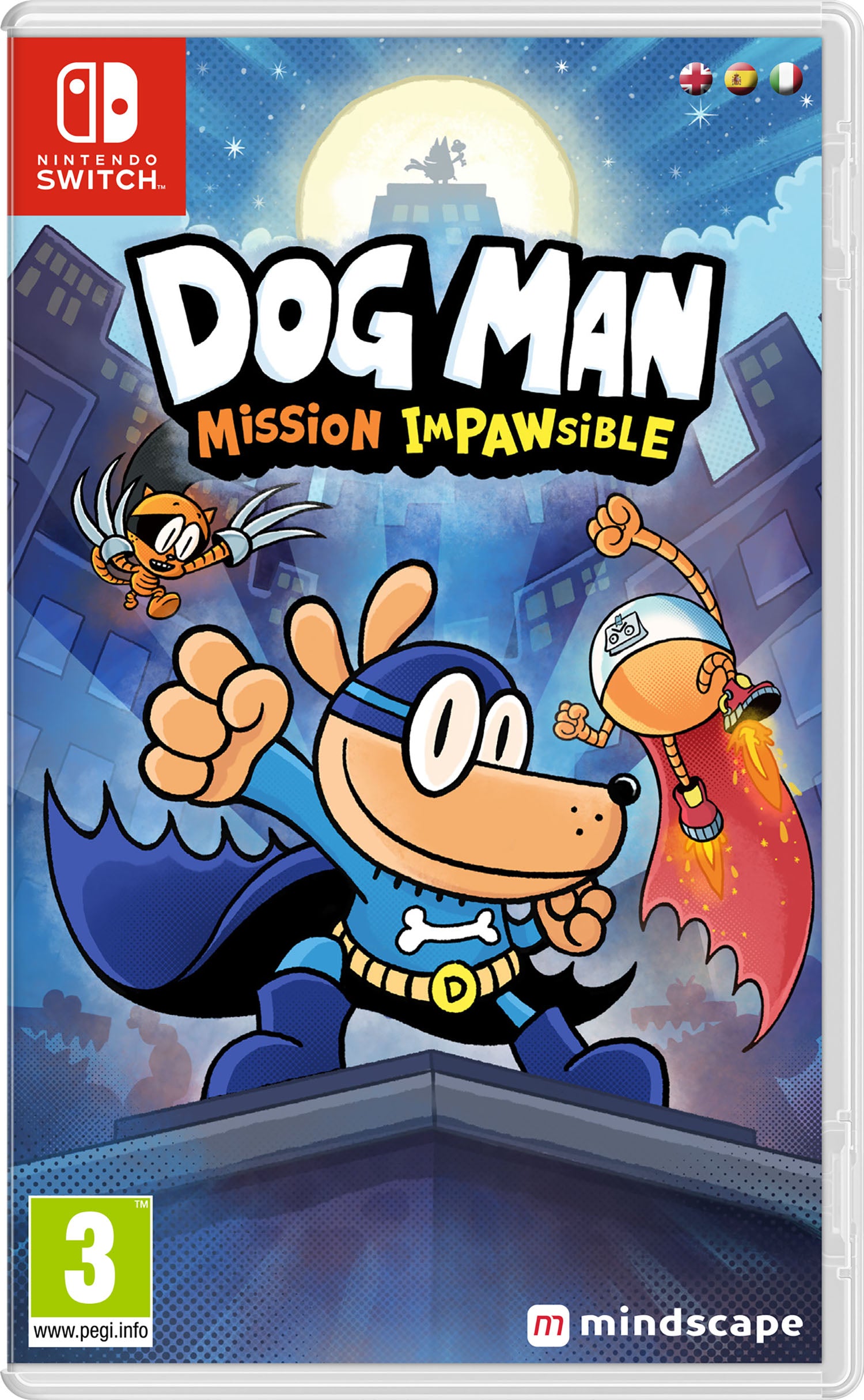 Dog Man Mission Impawsible  - Nintendo Switch