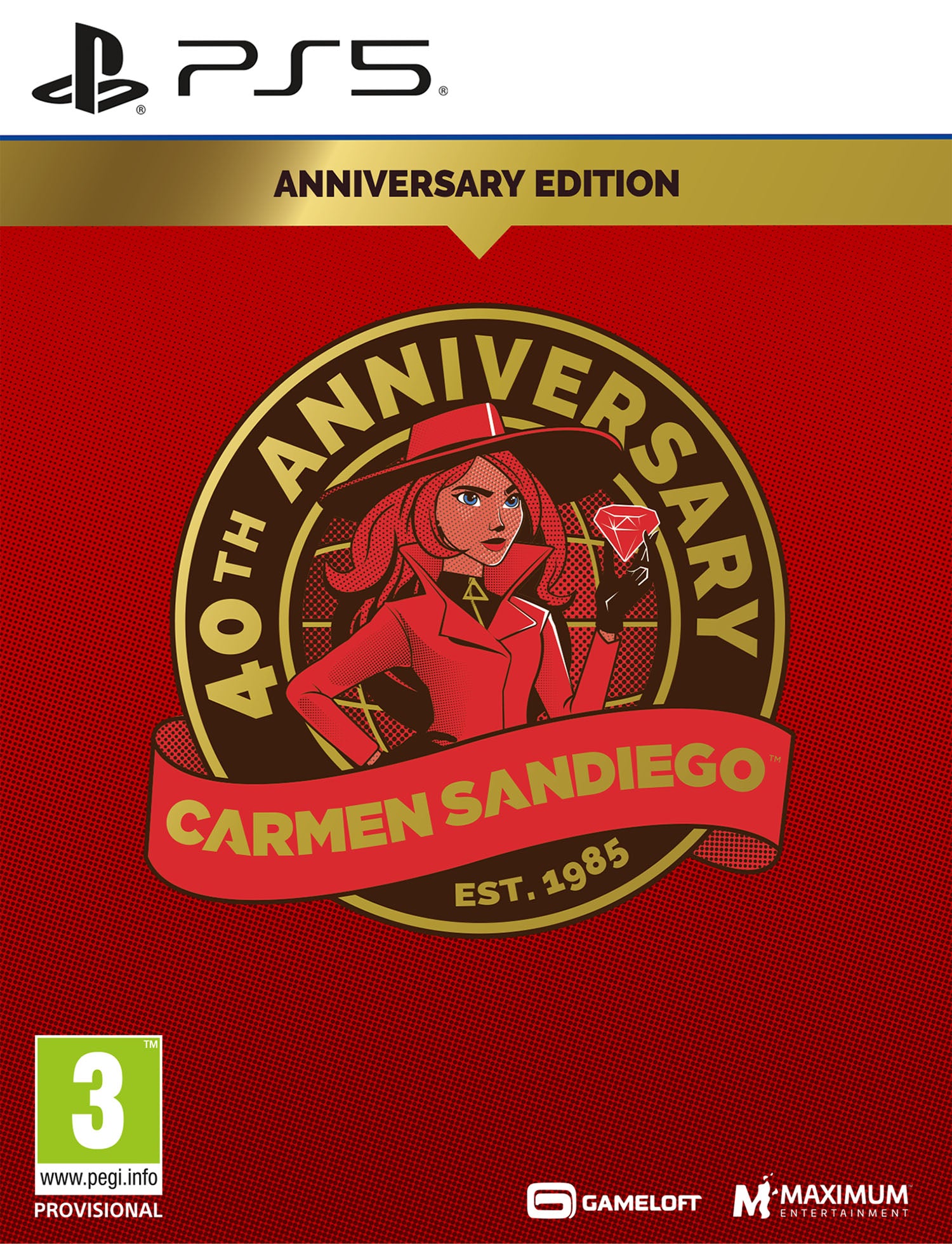 Carmen Sandiego 40Th Ann Ed  - PlayStation 5