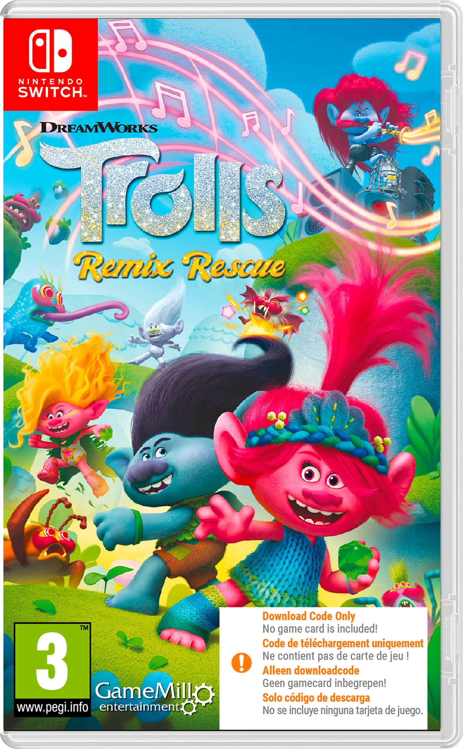 Trolls Remix Rescue Ciab - Nintendo Switch