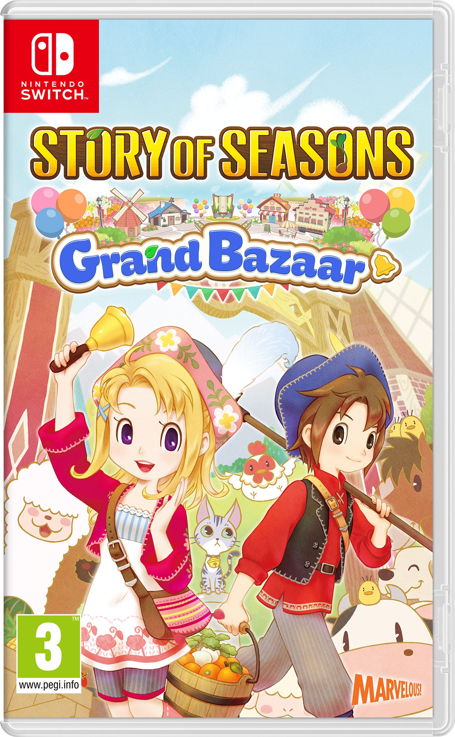 Story Of Seasons Grand Bazaar - Nintendo Switch