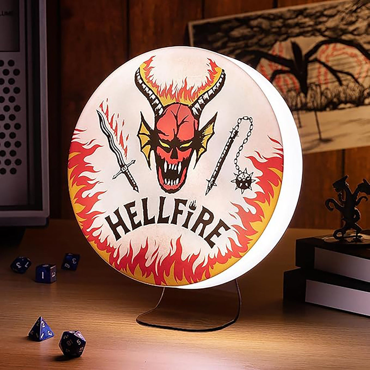 Paladone Stranger Things Hellfire Club Logo Light