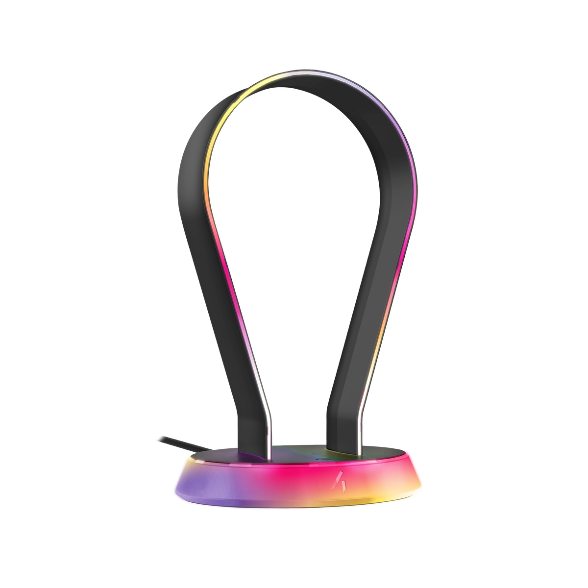 STEALTH Glow LED Gaming Headset Stand - Black