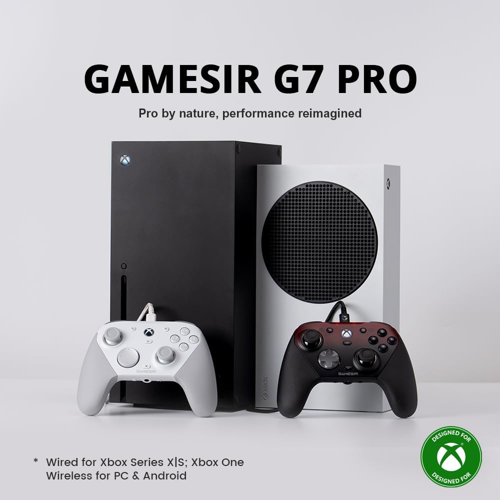 GameSir G7 Pro Wired/Wireless Controller - White