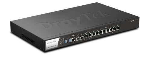 DrayTek V3912S-K wired router 2.5 Gigabit Ethernet, Gigabit Ethernet Black