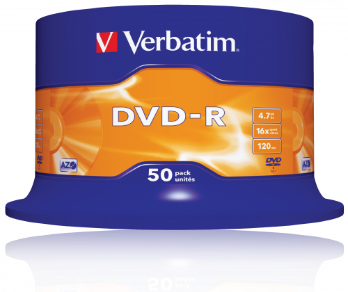 Verbatim DVD-R Matt Silver 4.7 GB 50 pc(s)