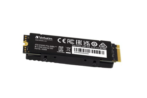 Verbatim Vi7000G PCIe NVMe M.2 SSD 4TB The Ultimate Gaming Solution