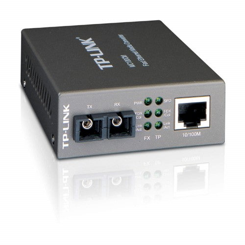 TP-Link MC100CM network media converter 100 Mbit/s 1310 nm Multi-mode Black