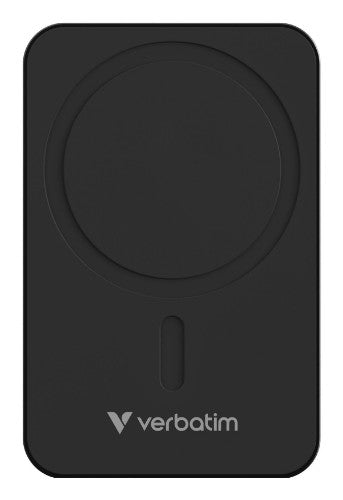Verbatim Charge 'n' Go Essentials Power Bank Magnetic Wireless 20000 mAh Black