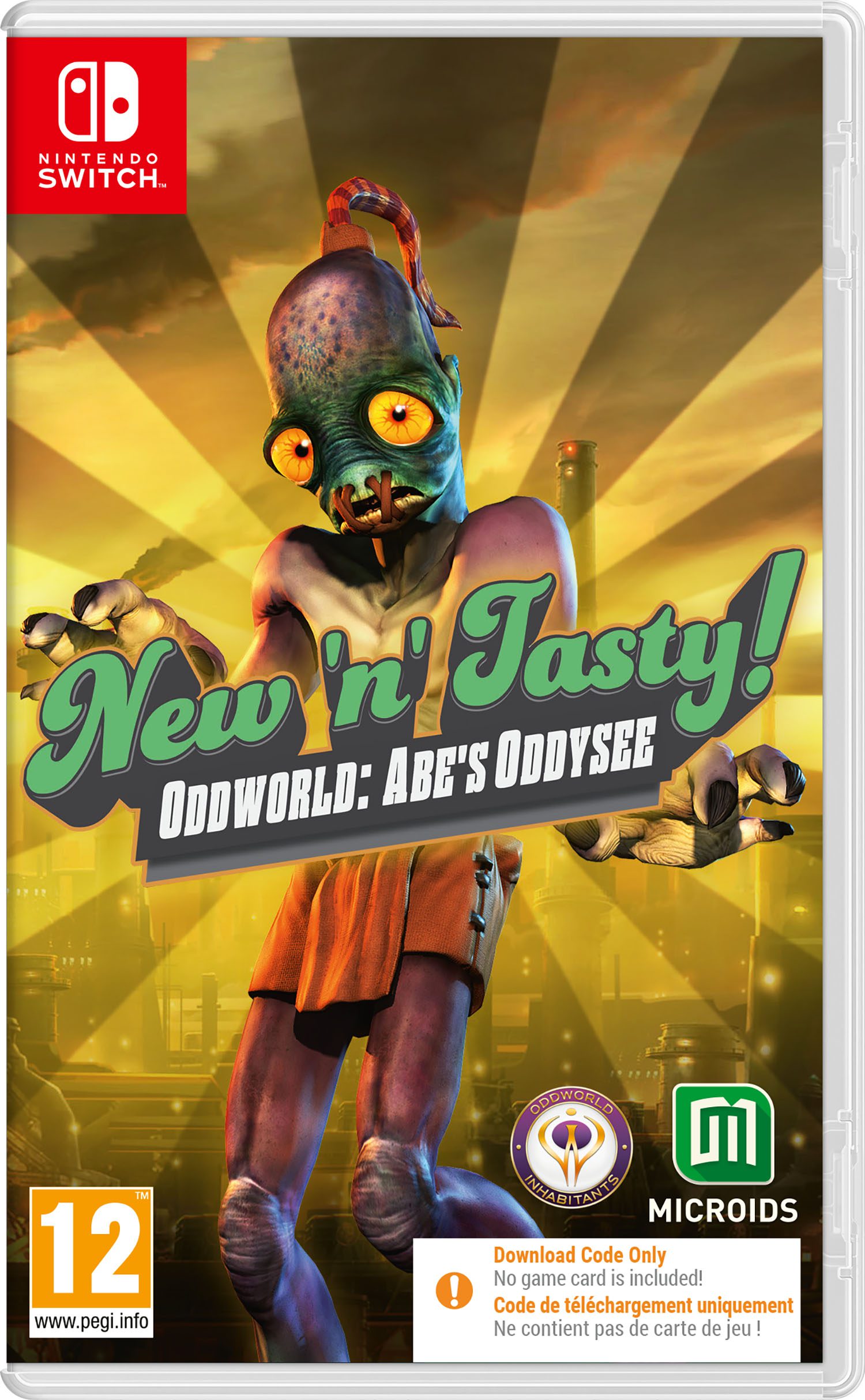 New N Tasty Oddworld Ao Cib