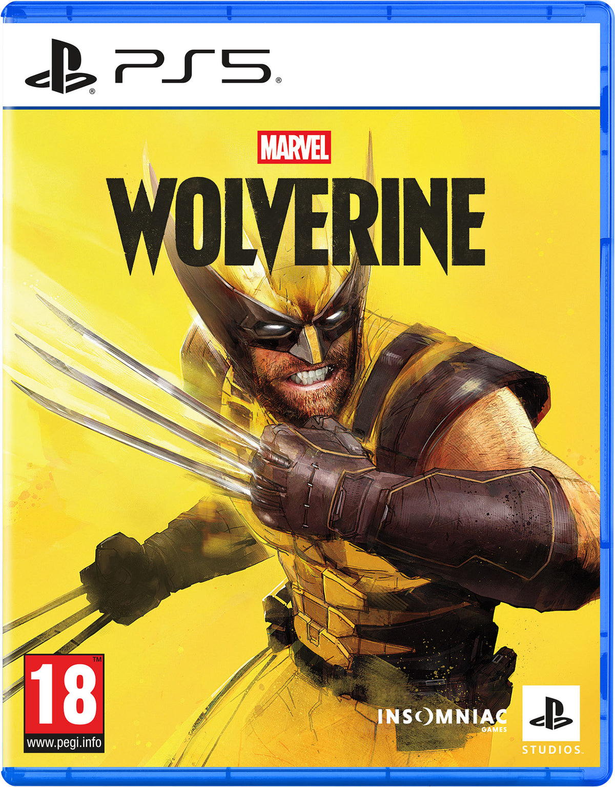 Marvel’s Wolverine Standard Edition PS5 physical game box