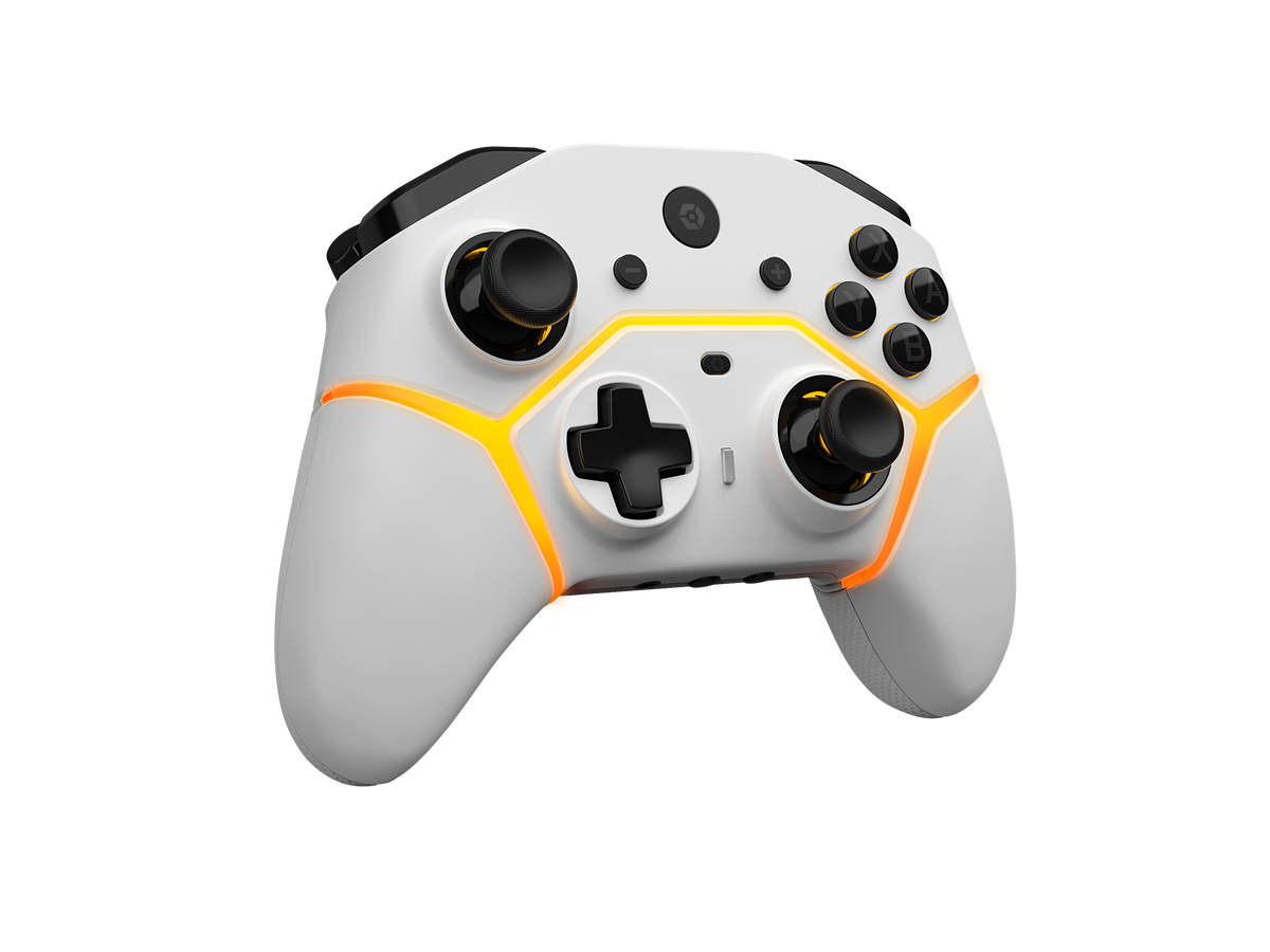 Gioteck SC3 Pro Wireless Controller for Nintendo Switch - White - alternate view 2