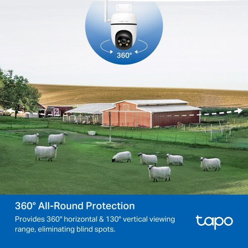 TP-Link TAPO C501GW security camera Turret IP security camera Outdoor 1920 x 1080 pixels Wall