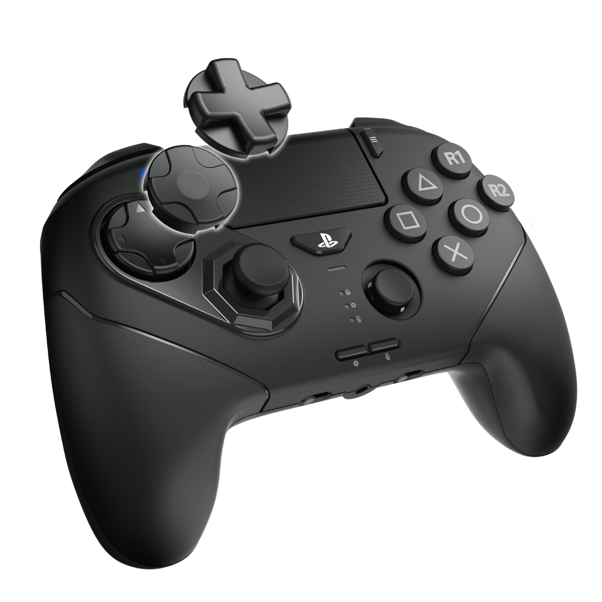 HORI Wireless Fighting Commander OCTA Pro for PS5 & PC - Black - alternate view 3