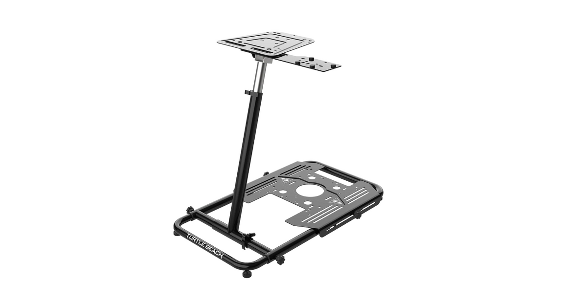 Turtle Beach VelocityOne Stand adjustable metal mounting frame for flight and racing simulation equipment