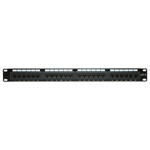 Cablenet 24 Port Cat6 UTP 1u Eco Patch Panel