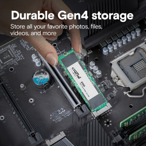 Crucial E100 2 TB M.2 PCI Express 4.0 NVMe