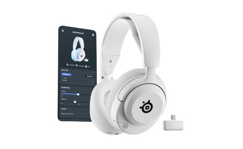 Steelseries Arctis Nova 5P Wireless Headset Head-band Gaming USB Type-C Bluetooth White
