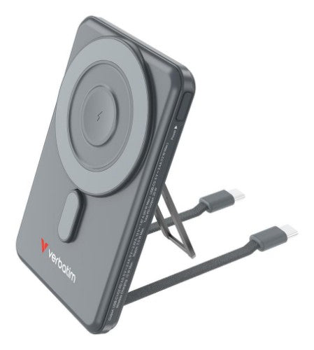 Verbatim Charge'n'Go 2C Power Bank 5000 mAh Grey