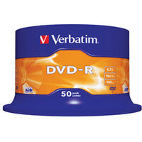 Verbatim DVD-R Matt Silver 4.7 GB 50 pc(s)