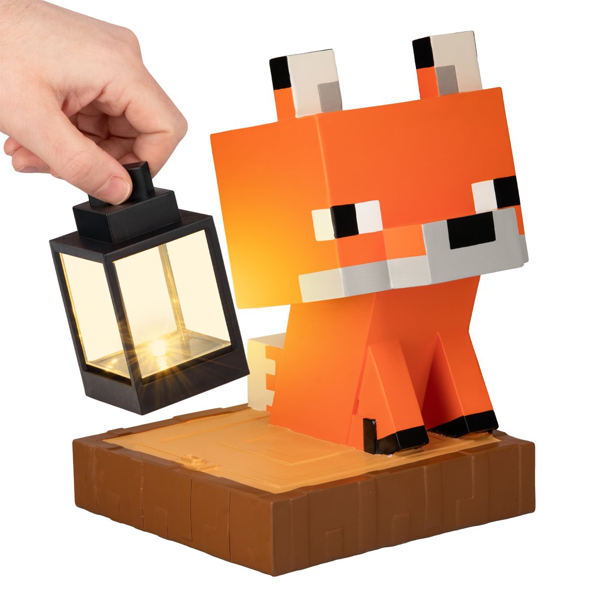 Paladone Minecraft Fox Gnome Solar Garden Light