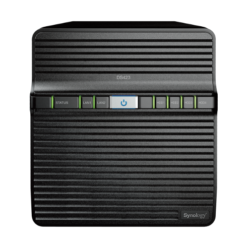 Synology DiskStation DS423 NAS/storage server Realtek RTD1619B 2 GB DDR4 DiskStation Manager Black