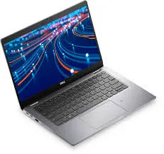 Dell Latitude 5320 13.3-inch Laptop with Intel i5-1135G7 processor, displaying a colorful wallpaper on the screen.