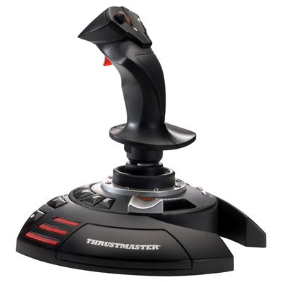 Thrustmaster T.Flight Stick X Black, Red, Silver USB Joystick Analogue PC, Playstation 3