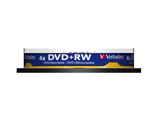 Verbatim DVD+RW Matt Silver 4.7 GB 10 pc(s)