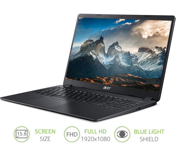 Acer Aspire A315-56 - 15.6" - AMD Athlon Silver 3050U - 4GB RAM - 128GB SSD - UK - Grade A