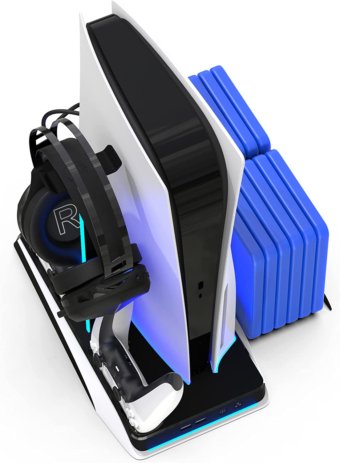 iMP DLX Plus LED Twin Charging Tower for PS5 - alternate view