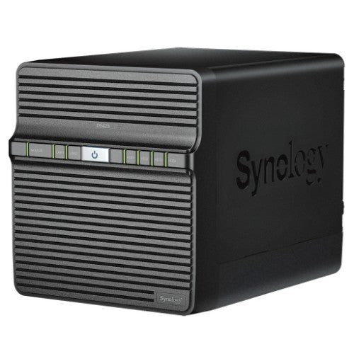 Synology DiskStation DS423 NAS Desktop Realtek RTD1619B 2 GB DDR4 48 TB HDD DiskStation Manager Black