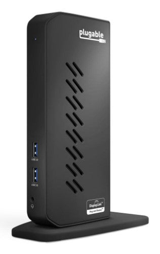 Plugable Technologies UD-3900Z Docking USB 3.2 Gen 1 (3.1 Gen 1) Type-C Black
